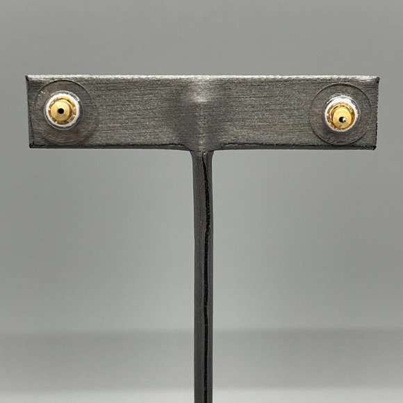 Kirks Folly | Aurora Borealis Blue Stud Earrings - Picture 5 of 6